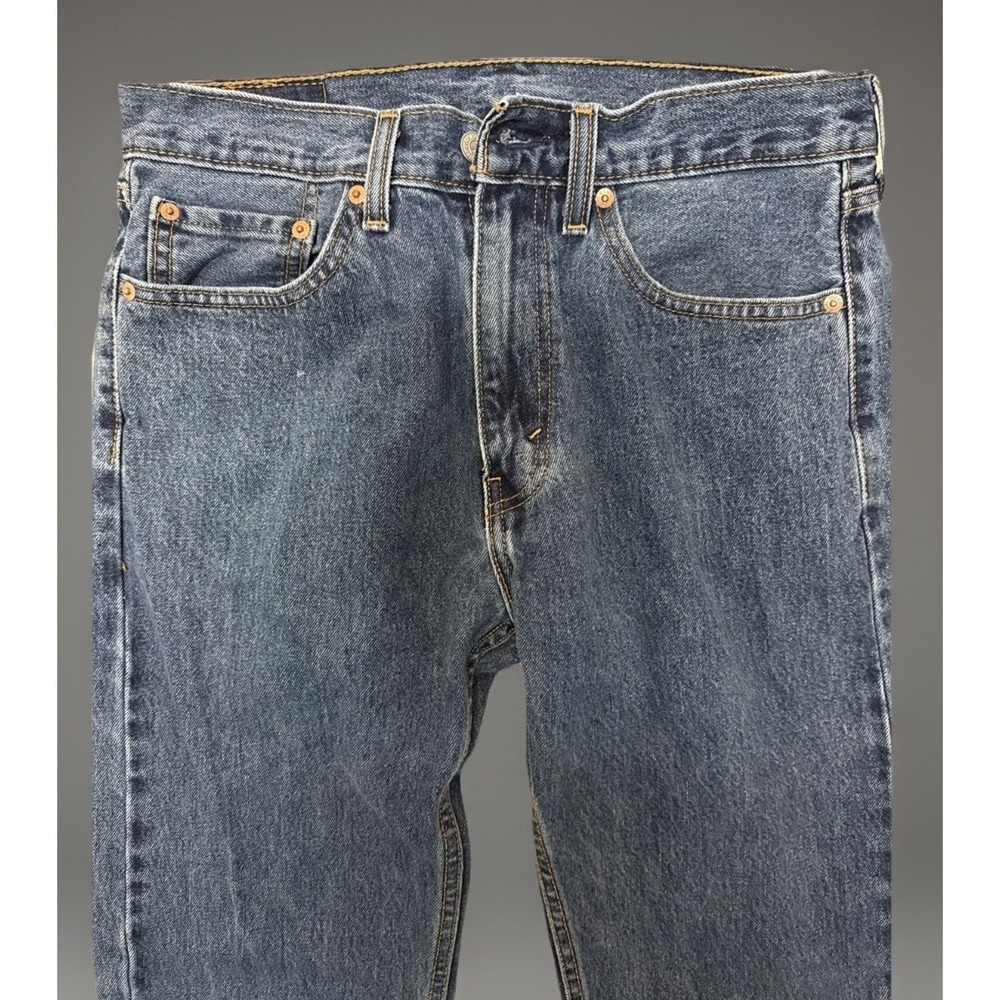 Levi Jeans 505 Size W32 L32. TWO PAIR! Straight Leg. Y2K Vintage. - Picture 8 of 14